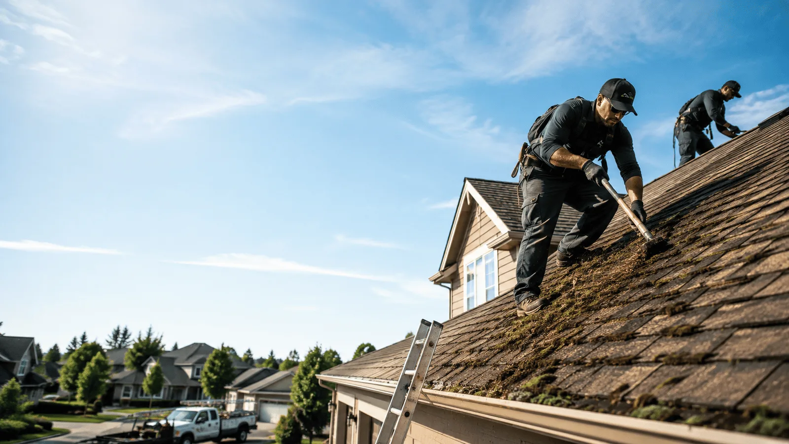 Roof Moss Removal in Skandia, MI near me